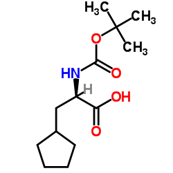 (R)-2-((叔丁氧基羰基)氨基)-3-环戊基丙酸-凯途化工网