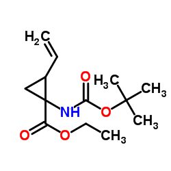 1-叔丁氧羰基氨基-2-乙烯基环丙烷甲酸乙酯-凯途化工网