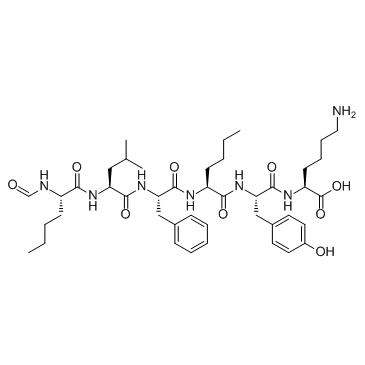 N-甲酰基NLE-LEU-PHE-NLE-酪氨酸-赖氨酸-凯途化工网