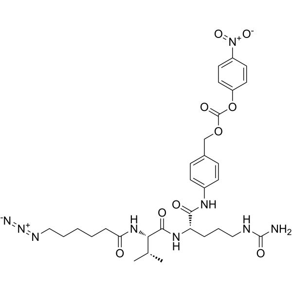 6-Azidohexanoyl-Val-Cit-PAB-凯途化工网