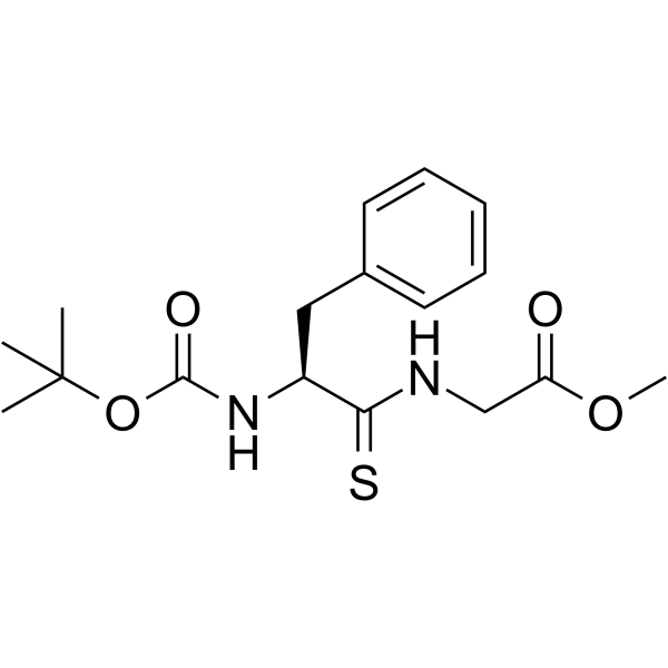 Glycine, N-[(1,1-dimethylethoxy)carbonyl]thio-L-phenylalanyl-, methyl ester-凯途化工网