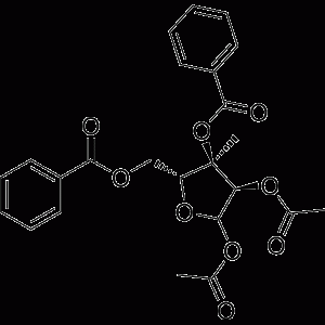 1,2-Di-O-acetyl-3,5-di-O-benzoyl-3-beta-C-methyl-D-ribofuranose-凯途化工网