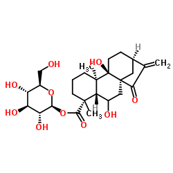 等效-6,9-二羟基-15-氧代-16-贝壳杉烯-19-酸 BETA-D-吡喃葡萄糖酯-凯途化工网