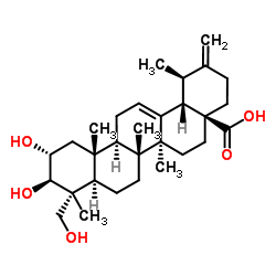 (2ALPHA,3BETA,4ALPHA)-2,3,23-三羟基乌苏-12,20(30)-二烯-28-酸-凯途化工网