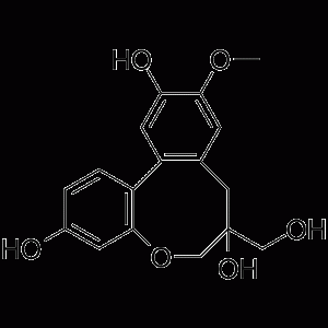 7,8-二氢-6-(羟基甲基)-10-甲氧基-6H-二苯并[B,D]氧杂环辛三烯-3,7,11-三醇立体异构体混合物-凯途化工网