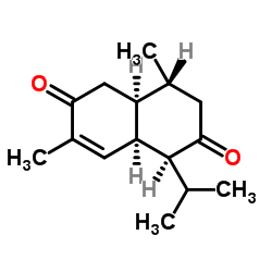 (1S,4R,4AS,8AR)-1,3,4,4A,5,8A-六氢-4,7-二甲基-1-(1-甲基乙基)-2,6-萘二酮-凯途化工网