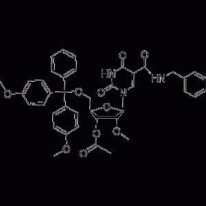 5-Benzylamino carbonyl-3’-O-acetyl-2’-O-methyl-5’-O-DMTr-uridine-凯途化工网