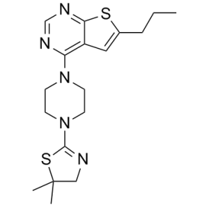 4-[4-(4,5-二氢-5,5-二甲基-2-噻唑基)-1-哌嗪基]-6-丙基噻吩并[2,3-d]嘧啶-凯途化工网