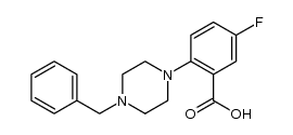 2-(4-苄基哌嗪-1-基)-5-氟苯甲酸-凯途化工网