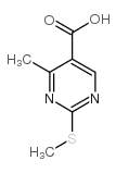 4-甲基-2-(甲硫基)嘧啶-5-羧酸-凯途化工网