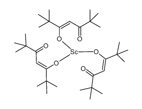 三(2,2,6,6-四甲基-3,5-庚二酮基)钪(III) [Sc(TMHD)3]-凯途化工网