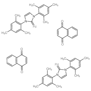 1,3-双(2,4,6-三甲基苯基)咪唑-2-基亚(1,4-萘苯醌)钯(0)二聚体-凯途化工网