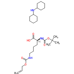 N-叔丁氧羰基-N'-烯丙氧基羰基-D-赖氨酸二环己胺盐-凯途化工网