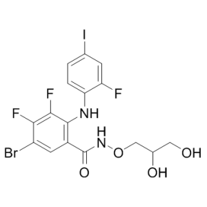 5-溴-N-(2,3-二羟基丙氧基)-3,4-二氟-2-[(2-氟-4-碘苯基)氨基]苯甲酰胺-凯途化工网