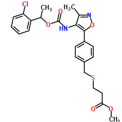 3-[[[4-[4-[[[1-(2-氯苯基)乙氧基]羰基]氨基]-3-甲基-5-异恶唑基]苯基]甲基]硫基]-丙酸甲酯-凯途化工网