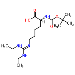 N6-[双(乙基氨基)亚甲基]-N2-[(1,1-二甲基乙氧基)羰基]-D-赖氨酸-凯途化工网