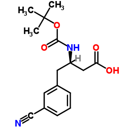 Boc-(R)-3-氨基-4-(3-氰基苯基)-丁酸-凯途化工网