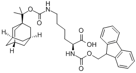 N2-[(9H-芴-9-基甲氧基)羰基]-N6-[(1-甲基-1-金刚烷基乙氧基)羰基]-L-赖氨酸-凯途化工网