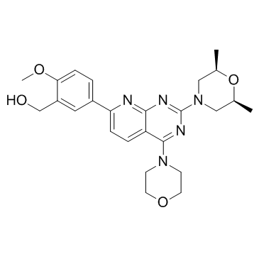 5-[2-[(2R,6S)-2,6-二甲基-4-吗啉基]-4-(4-吗啉基)吡啶并[2,3-d]嘧啶-7-基]-2-甲氧基苯甲醇-凯途化工网