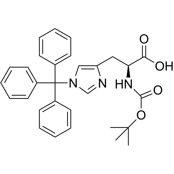 N-Boc-N'-三苯甲基-L-组氨酸-凯途化工网