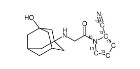 Vildagliptin-13C5,15N-凯途化工网