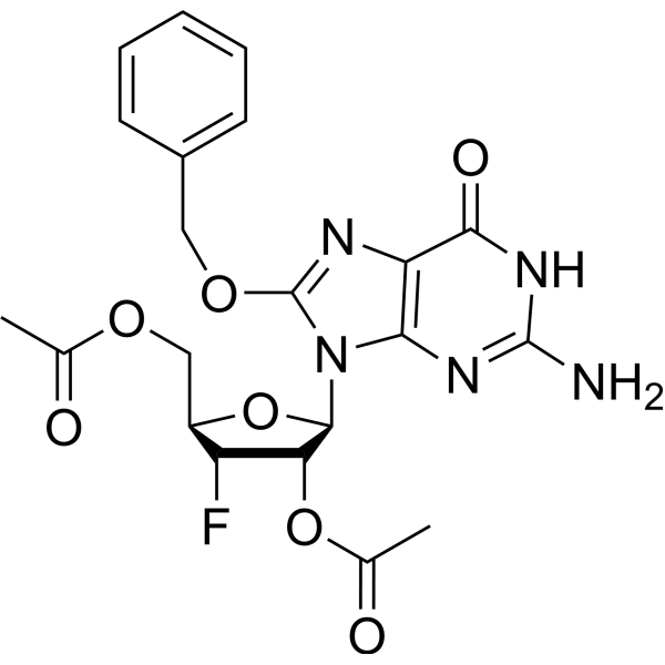 2’,3’-Di-O-acetyl-8-benzyloxy-3’-deoxy-3’-fluoroguanosine-凯途化工网