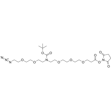 N-(Azido-PEG2)-N-Boc-PEG3-NHS ester-凯途化工网