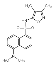 5-(DIMETHYLAMINO)-N-(3,4-DIMETHYL-5-ISOXAZOLYL)-1-NAPHTHALENESULFONAMIDE HYDROCHLORIDE-凯途化工网