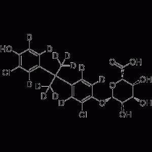 2,2'-Dichloro bisphenol a mono-D-glucuronide-d12-凯途化工网