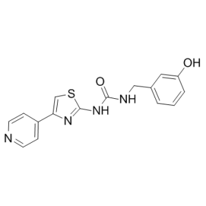 1-(3-羟基苄基)-3-[4-(吡啶-4-基)噻唑-2-基]脲-凯途化工网