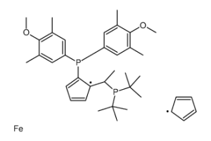 (R)-1-[(SP)-2-[双(4-甲氧基-3,5-二甲基苯基)膦]二茂铁基}乙基二叔丁基膦-凯途化工网