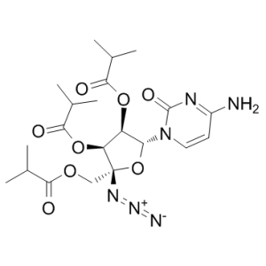 4'-C-迭氮基胞嘧啶核苷 2',3',5'-三异丁酸酯-凯途化工网