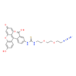 Fluorescein-thiourea-PEG2-azide-凯途化工网