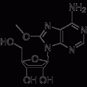 2-(6-amino-8-methoxy-purin-9-yl)-5-(hydroxymethyl)oxolane-3,4-diol-凯途化工网