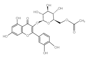 槲皮素-3-O-葡萄糖苷-6''-乙酯-凯途化工网