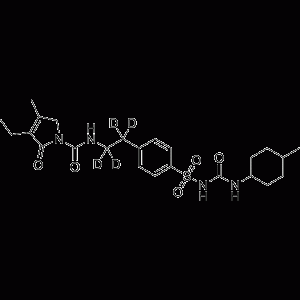 Glimepiride-d4(phenylethyl-α,α,β,β-d4)(cis/trans)-凯途化工网