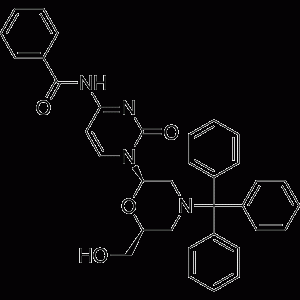 N-[1-[(2R,6S)-6-(羟甲基)-4-三苯甲基吗啉-2-基]-2-氧代嘧啶-4-基]苯甲酰胺-凯途化工网