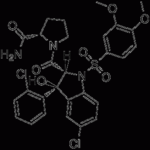 (2S)-1-[[(2r,3s)-5-氯-3-(2-氯苯基)-1-[(3,4-二甲氧基苯基)磺酰基]-2,3-二氢-3-羟基-1H-吲哚-2-基]羰基]-2-吡咯烷羧酰胺-凯途化工网