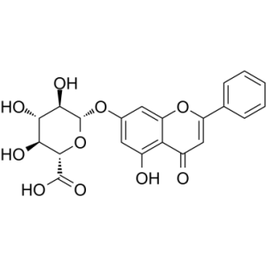 白杨素-7-O-β-葡萄糖醛酸苷-凯途化工网