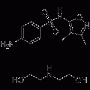 N-(3,4-dimethylisoxazol-5-yl)sulphanilamide, compound with 2,2'-iminodiethanol (1:1)-凯途化工网