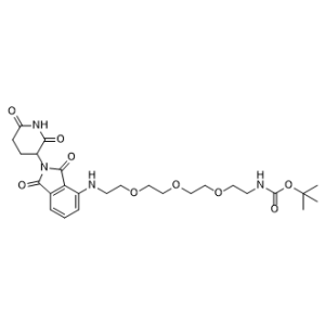 (2-(2-(2-(2-((2-(2,6-二氧代哌啶-3-基)-1,3-二氧代异吲哚-4-基)氨基)乙氧基)乙氧基)乙氧基)乙基叔丁基)氨基甲酸酯-凯途化工网