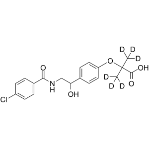 Hydroxy Bezafibrate-d6-凯途化工网