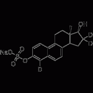 17β-Dihydroequilenin 3-sulfate-4,16,16-d3 sodium-凯途化工网