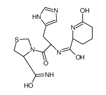 [2S-[2R*[R*(R*)]]]-N-[2-[4-(aminocarbonyl)-3-thiazolidinyl]-1-(1H-imidazol-4-ylmethyl)-2-oxoethyl]-6-oxopiperidine-2-carboxamide-凯途化工网