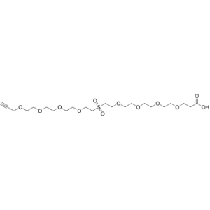 Propargyl-PEG4-Sulfone-PEG4-acid-凯途化工网