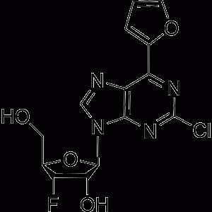 2-Chloro-6-(furan-2-yl) purine-beta-D-(3’-deoxy-3’-fluoro)-riboside-凯途化工网