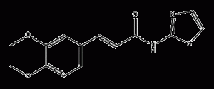 (2E)-3-(3,4-二甲氧基苯基)-N-2-噻唑基-2-丙烯酰胺-凯途化工网