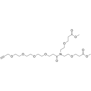 N-(Propargyl-PEG4-carbonyl)-N-bis(PEG1-methyl ester)-凯途化工网