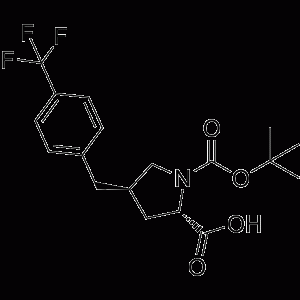 Boc-(R)-γ-(4-trifluoromethyl-benzyl)-L-proline-凯途化工网