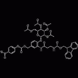 Tetra-O-acetyl-β-D-galactopyranosyl-Ph-CH2-(4-nitrophenyl)carbonate-Fmoc-凯途化工网